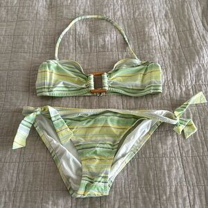 J Crew Striped Bikini